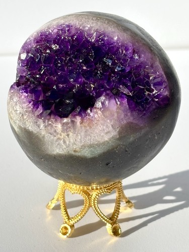 159 amethyst crystal ball - amethyst,