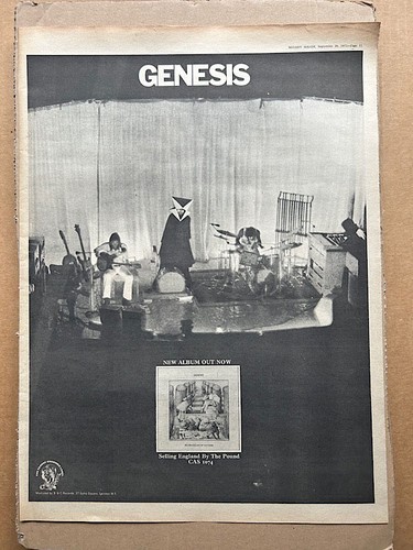 Genesis selling england the - genesis,