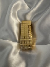 Dunhill Rollagas Gold Plated Lighter - Good working order