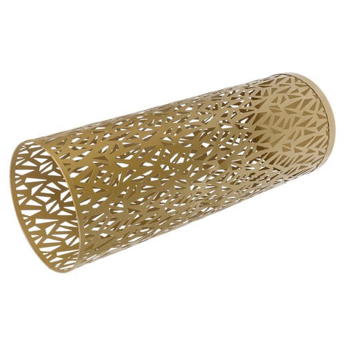 Golden metal umbrella - metal, stand