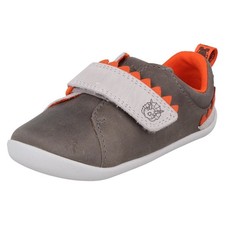Boys Clarks Leather Hook &