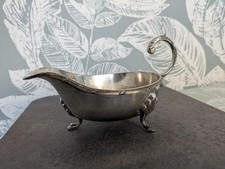 VINTAGE SILVER PLATED SAUCE