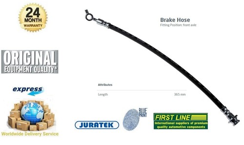 Front brake hose - front, for