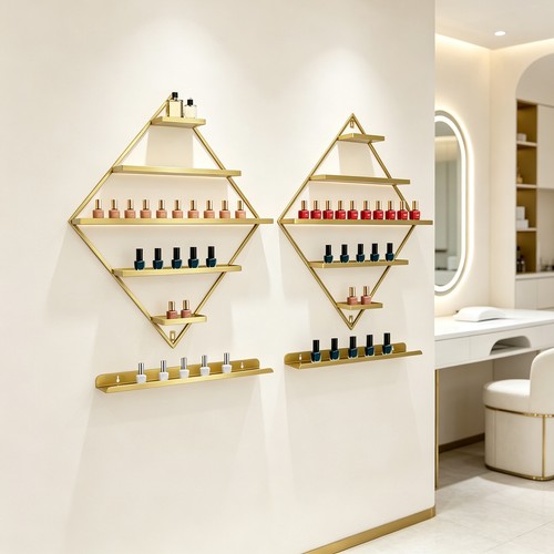 Rhombus nail polish - polish, rack