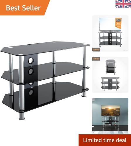 Modern tempered glass stand - modern,
