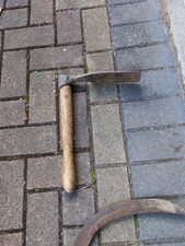Vintage garden mattock - garden,