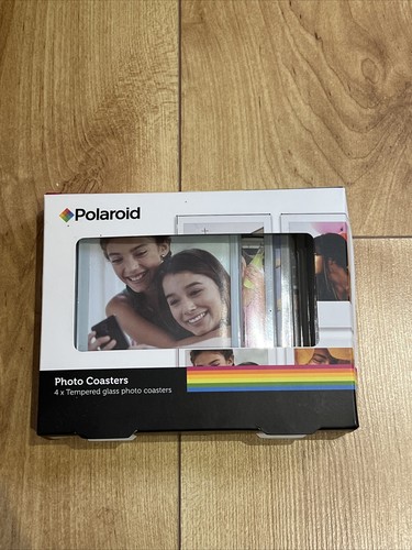 Polaroid photo coasters - coasters, set
