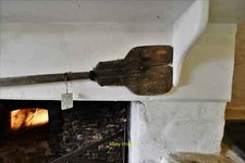 Photo 6x4 Kelmscott Manor, domestic outbuildings: Wooden shovel for takin c2018