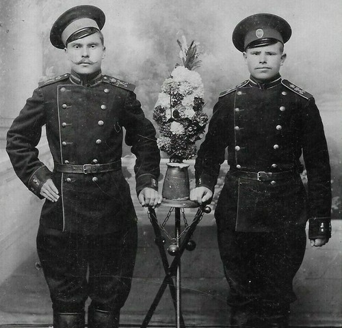 Military cabinet card photo - cabinet,