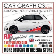 Wall Sticker Fiat 500 Abarth