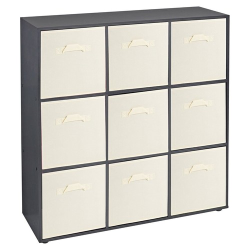 Wooden cubed bookcase - cubed,