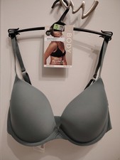 BNWT M&S Body Flexifit underwired padded full cup bras - smokey green