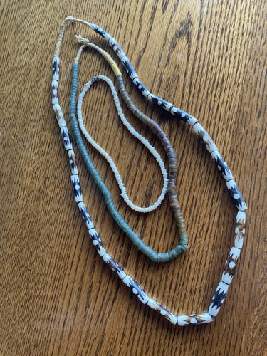 Africa trade beads mixed - trade,