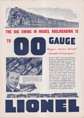 Big swing model railroading - big, in
