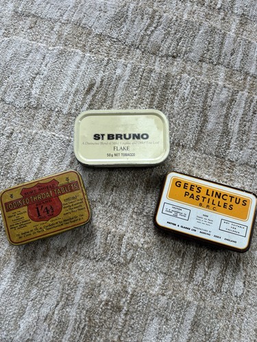 Vintage tins linctus - vintage,