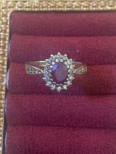 9ct Yellow Gold Vintage Ruby &