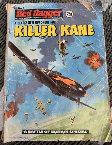 Vintage war comic 7 circa - comic,