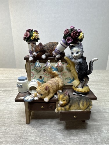 Collectible figure kittens - collectible,