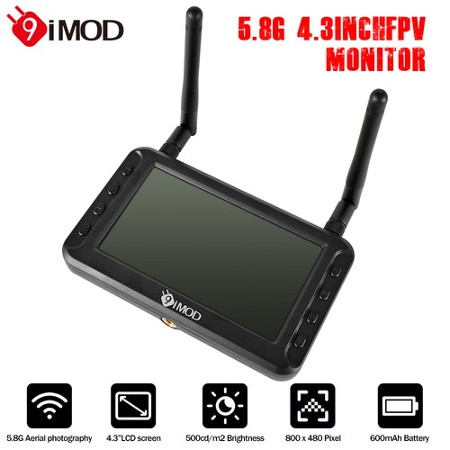 Fpv monitor 3inch - 5.8g,