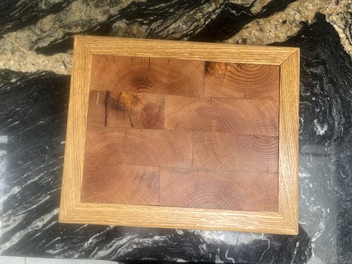 Solid oak butchers block - oak,