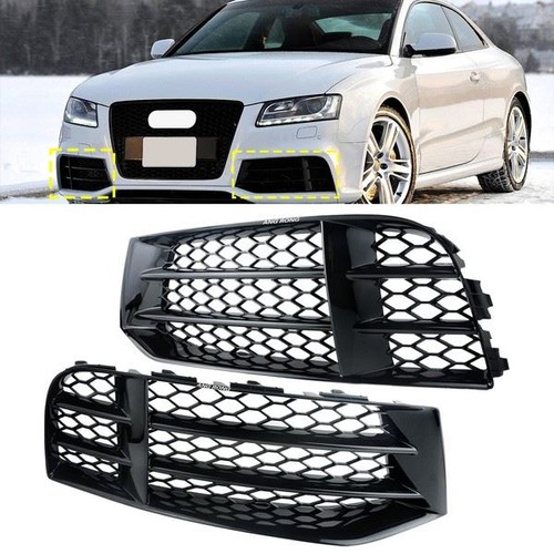 Gloss black honeycomb - 2x,