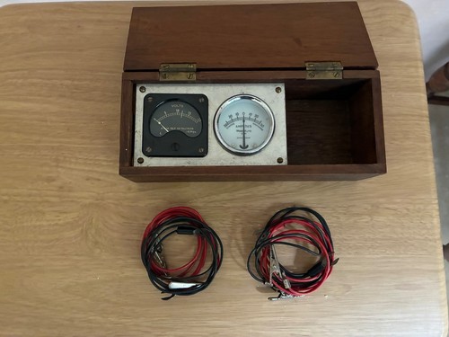 Home made vintage ammeter - home,