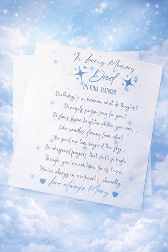 Personalised loving memory - in,
