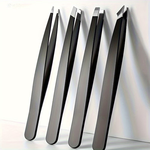 Eyebrow tweezers set stainless - eyebrow,