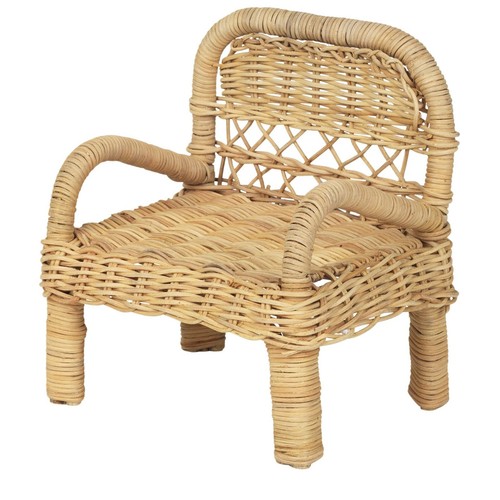 Doll chair rattan toy - chair,