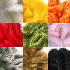 25*25cm Faux Fur Fabric Furry