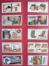 HOUSEHOLD HINTS  - WD & HO WILLS - FULL SET (50) - 1927 - 98 YEARS OLD