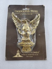 Vintage Eagle Horse Brass