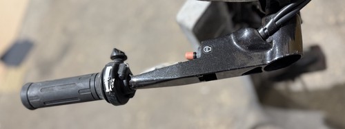 Tiller arm handle cables - tiller,