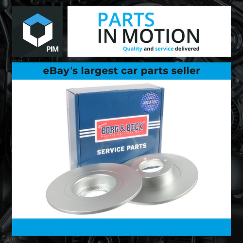 Brake discs pair solid - 2x,