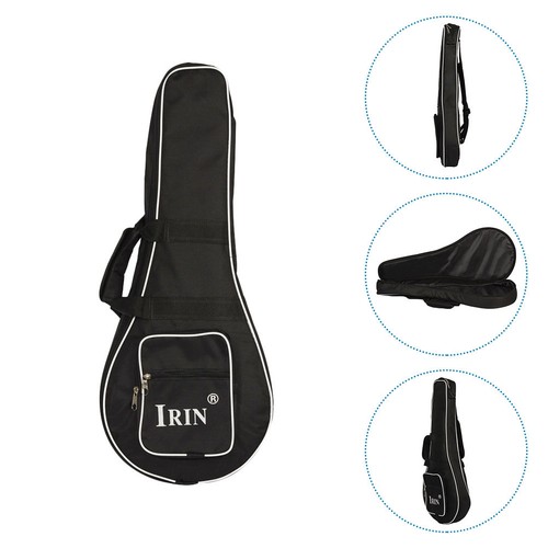 1pc black mandolin gig bag - black,