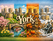 York England Fridge Large