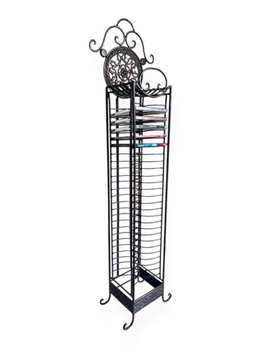 Vintage style metal rack - style, cd