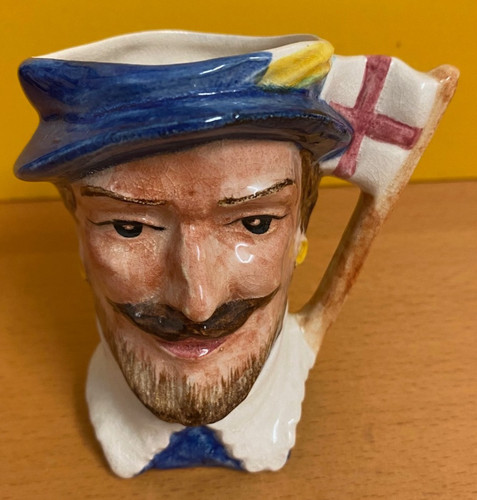 Devonia pottery exeter toby - pottery,