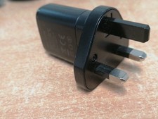 Genuine LG  Travel Adapter  UK USB  Plug - Black - Unit Only 