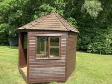 Victorian Revolvining Sextagonal Summer House