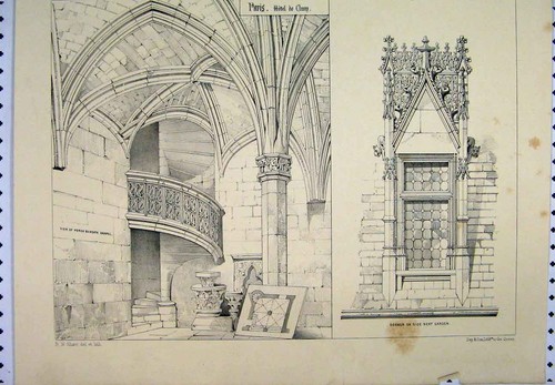 Original old antique print - original,