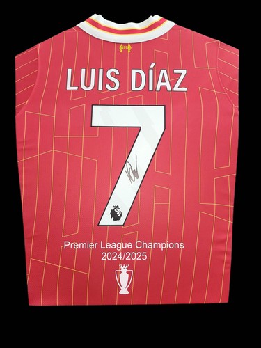 Luis diaz hand signed - hand,