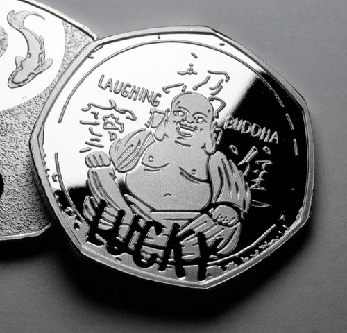 Laughing buddha silver - laughing,