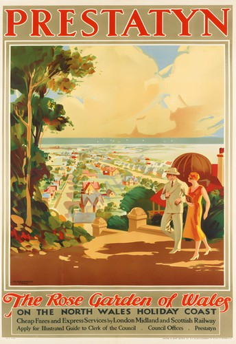 Vintage railway poster - railway,