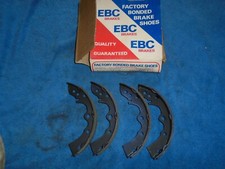 Mazda 1000, 1300, 1400 & 323 RWD (FA4) 1.1, 1.2, 1.3, 1.5 EBC Rear Brake Shoes