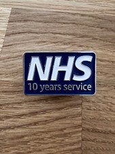 NHS Pin Badge - Nurse - Doctor - Student - 10 years Service