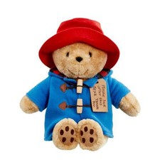 Paddington Bear Small Classic Plush Soft Toy Figure Blue Coat Red Hat Gift New