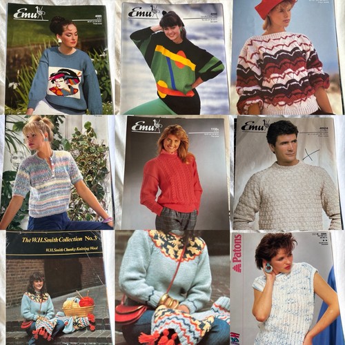 10x knitting patterns - knitting, mostly