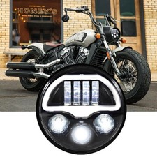 Halo LED Headlight Projector