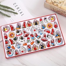 48 Pcs Traditional Wooden